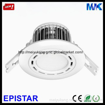 High  Eficient Cooling Fin 3*1 W Epistar led 3W LED Down Light